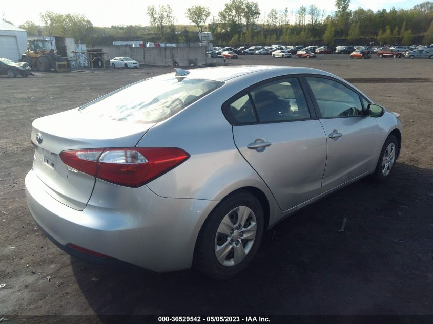 2014 KIA FORTE LX - KNAFK4A60E5164788