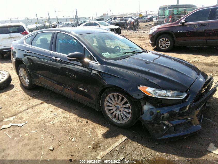 2014 FORD FUSION SE HYBRID - 3FA6P0LU3ER127133