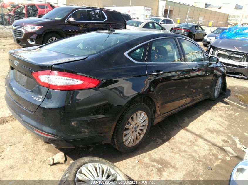 2014 FORD FUSION SE HYBRID - 3FA6P0LU3ER127133