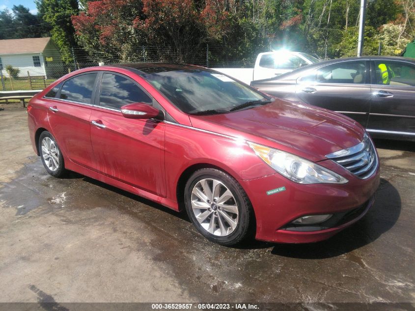 2014 HYUNDAI SONATA LIMITED - 5NPEC4AC1EH923661