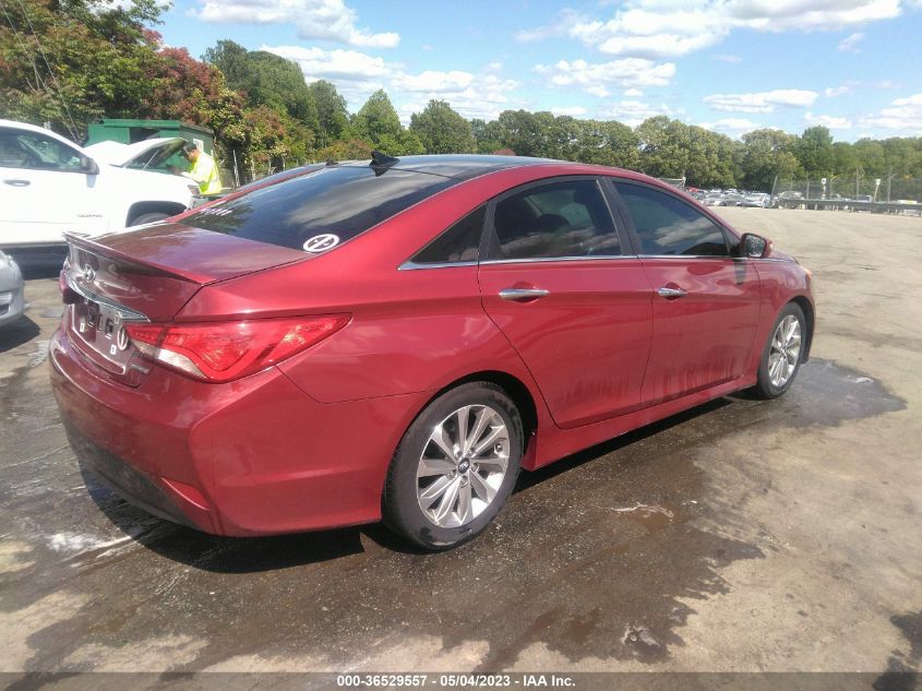 2014 HYUNDAI SONATA LIMITED - 5NPEC4AC1EH923661