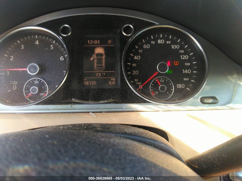 2013 VOLKSWAGEN CC LUX - WVWRN7AN8DE554374