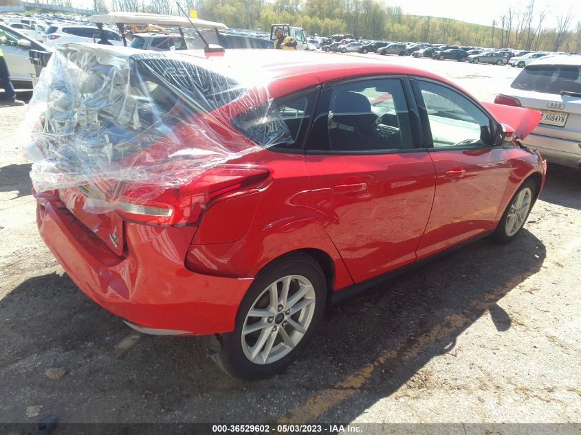 2015 FORD FOCUS SE - 1FADP3K21FL243665