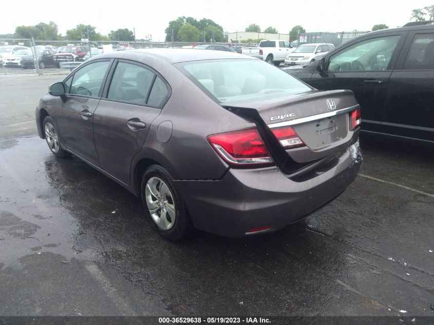 2013 HONDA CIVIC LX - 2HGFB2F54DH590953