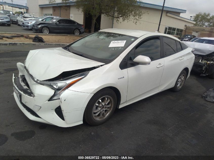 2016 TOYOTA PRIUS TWO - JTDKBRFUXG3018404