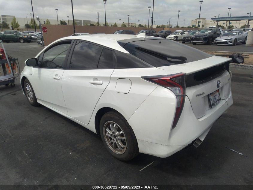 2016 TOYOTA PRIUS TWO - JTDKBRFUXG3018404