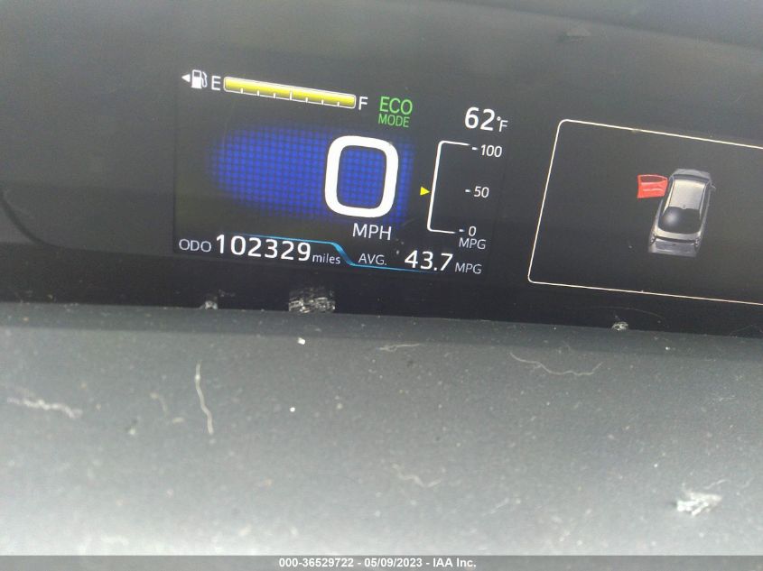 2016 TOYOTA PRIUS TWO - JTDKBRFUXG3018404