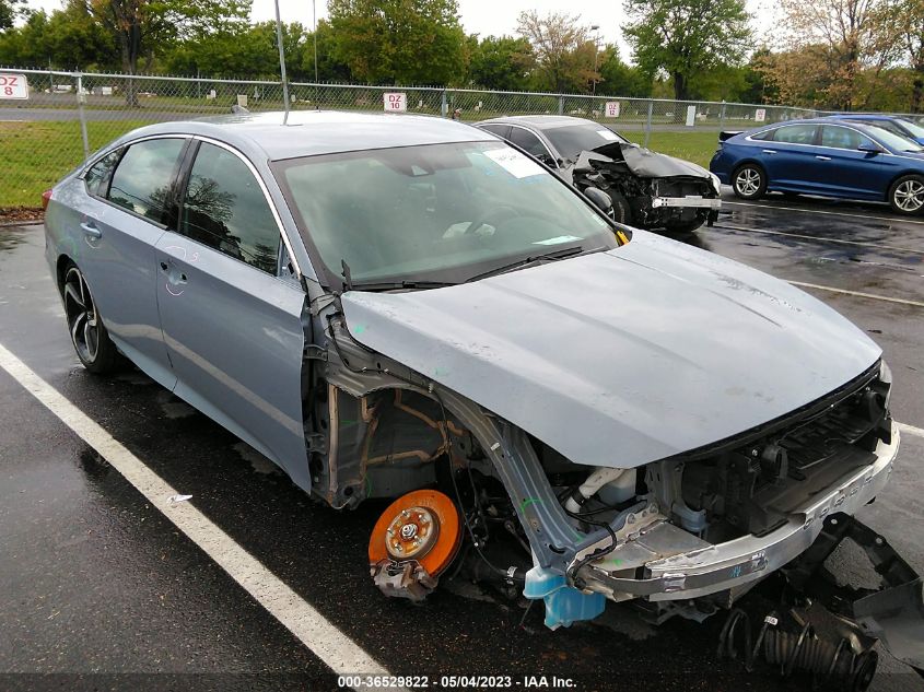 2021 HONDA ACCORD SEDAN SPORT - 1HGCV1F36MA107660