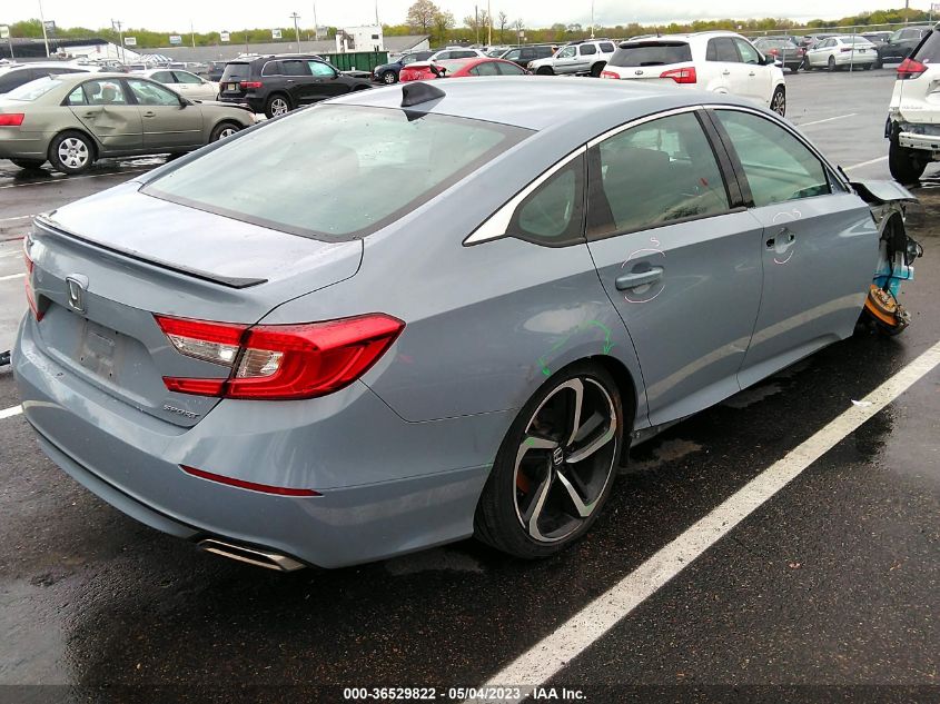 2021 HONDA ACCORD SEDAN SPORT - 1HGCV1F36MA107660