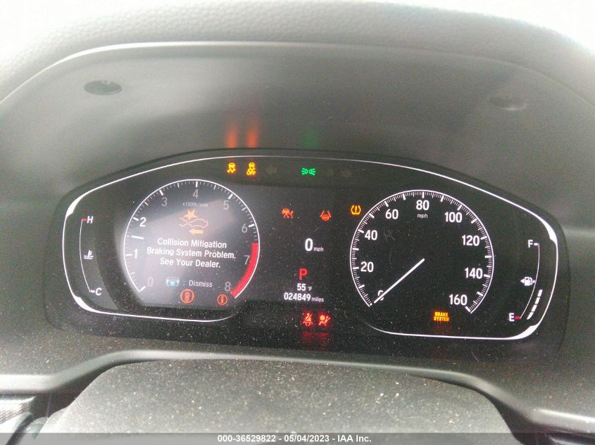 2021 HONDA ACCORD SEDAN SPORT - 1HGCV1F36MA107660
