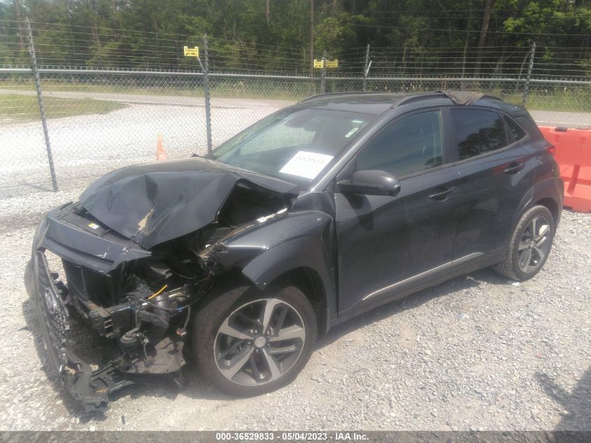 2019 HYUNDAI KONA LIMITED - KM8K33A56KU205681