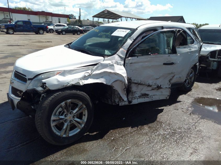 2013 CHEVROLET EQUINOX LS - 2GNFLCEK2D6109609