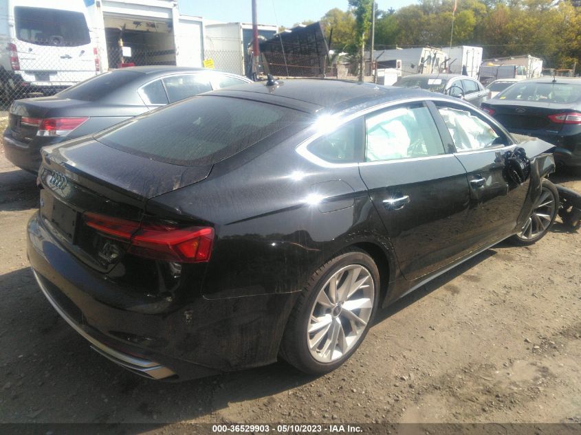 2021 AUDI A5 SPORTBACK PREMIUM PLUS - WAUCBCF59MA044734