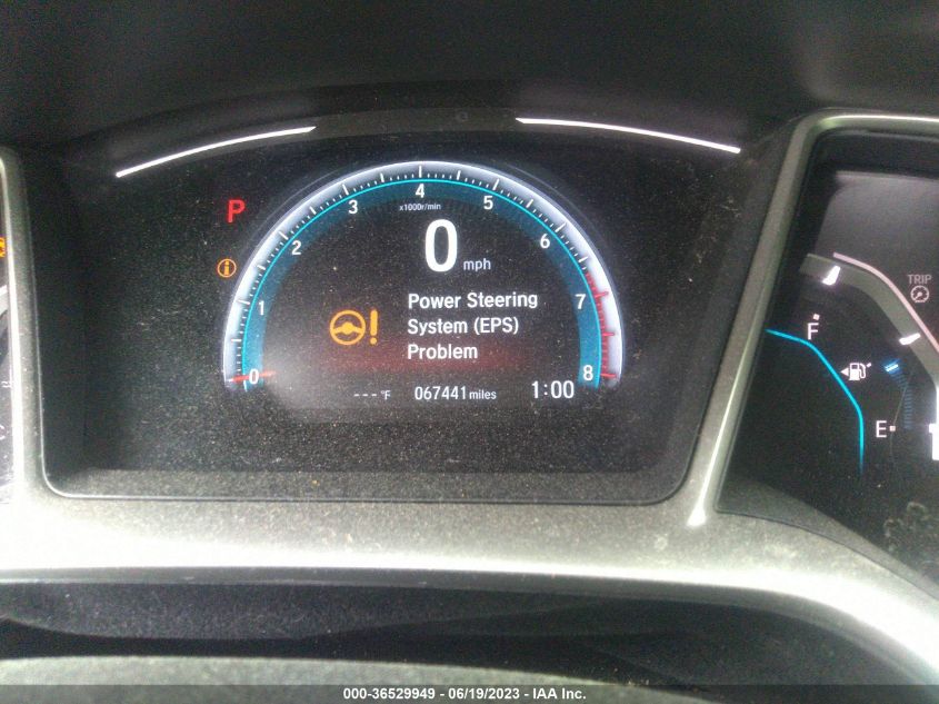 2017 HONDA CIVIC SEDAN EX - 19XFC2F79HE073291