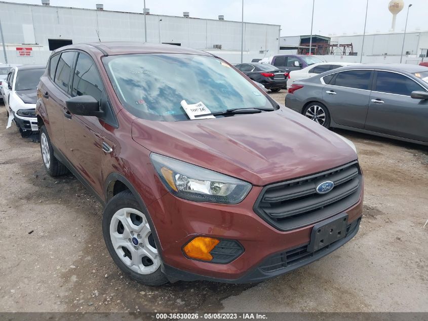 2018 FORD ESCAPE S - 1FMCU0F74JUA91124