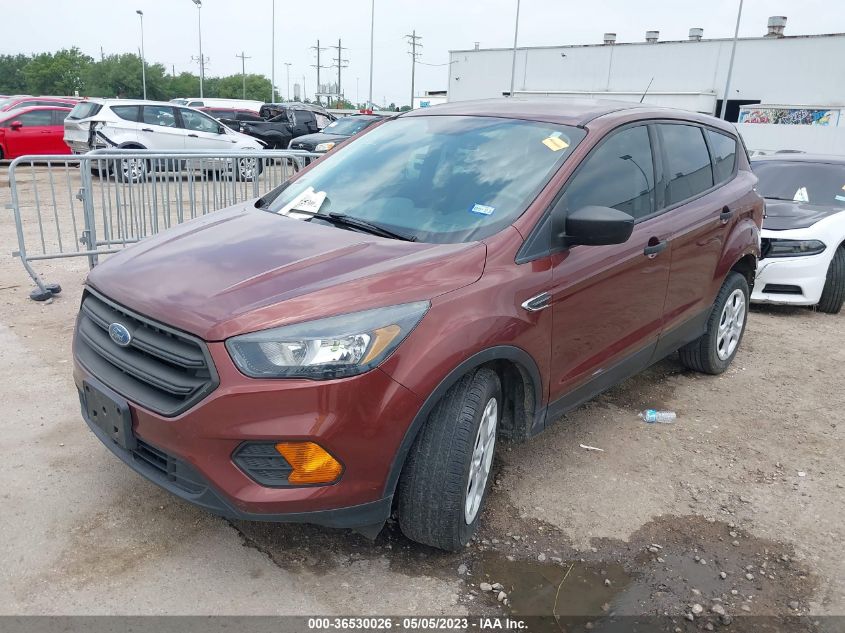 2018 FORD ESCAPE S - 1FMCU0F74JUA91124