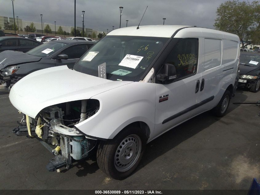 2016 RAM PROMASTER CITY CARGO VAN TRADESMAN - ZFBERFAT3G6C46741