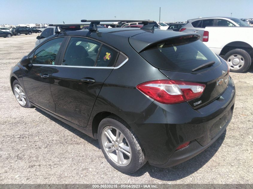 2017 CHEVROLET CRUZE LT - 3G1BE6SM5HS559845