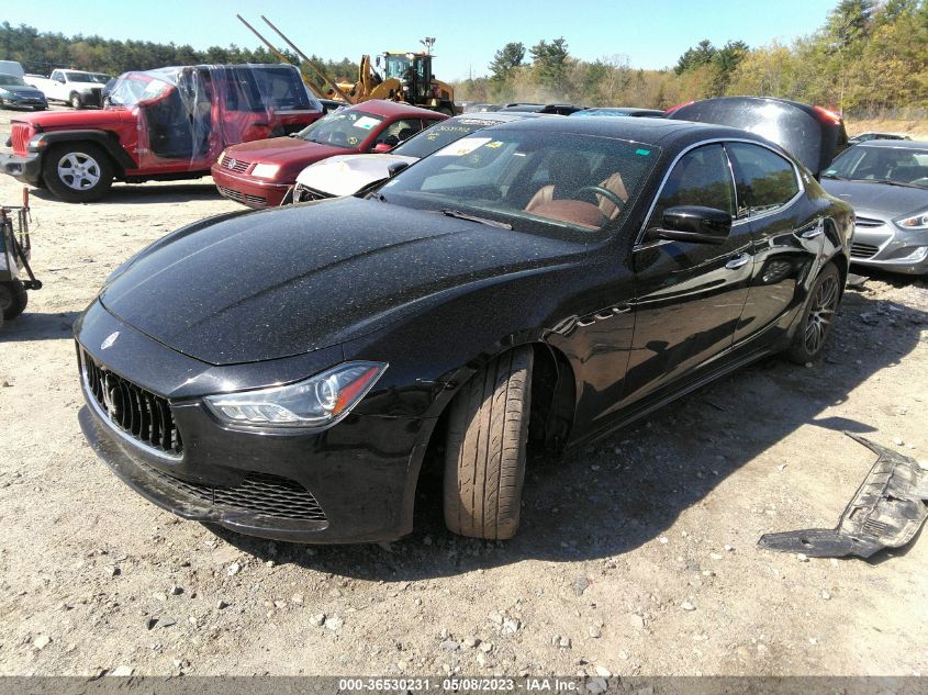 2016 MASERATI GHIBLI S Q4 ZAM57RTA5G1167724