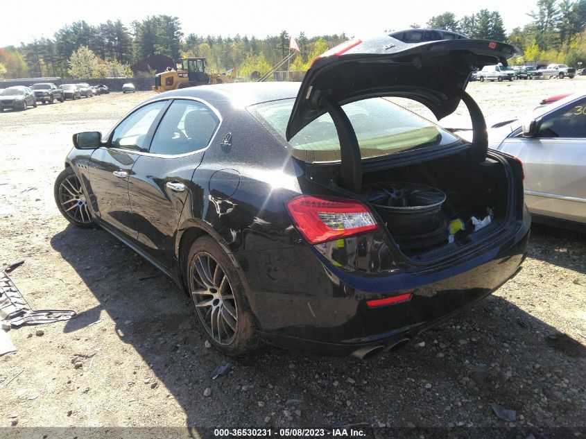 2016 MASERATI GHIBLI S Q4 ZAM57RTA5G1167724