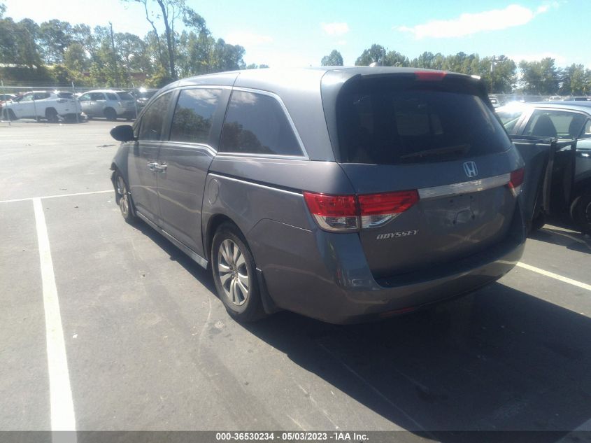 2014 HONDA ODYSSEY EX-L - 5FNRL5H65EB012495