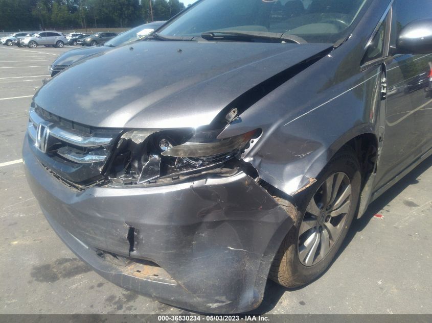 2014 HONDA ODYSSEY EX-L - 5FNRL5H65EB012495