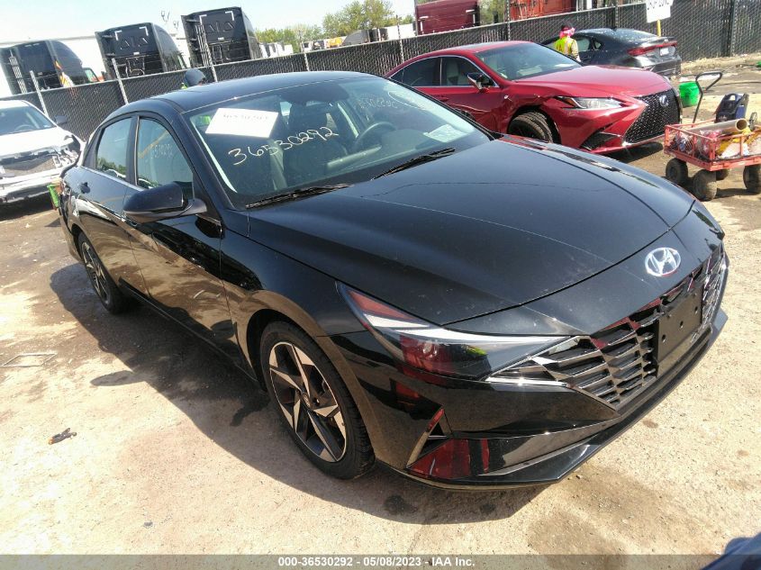 2022 HYUNDAI ELANTRA LIMITED - 5NPLP4AG5NH060443