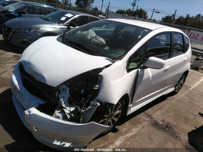 2013 HONDA FIT SPORT - JHMGE8H62DC010345