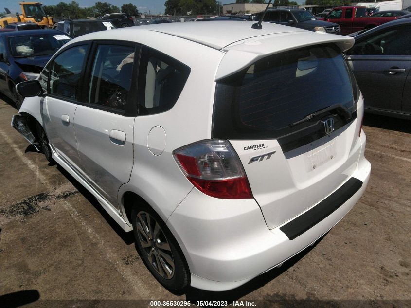 2013 HONDA FIT SPORT - JHMGE8H62DC010345