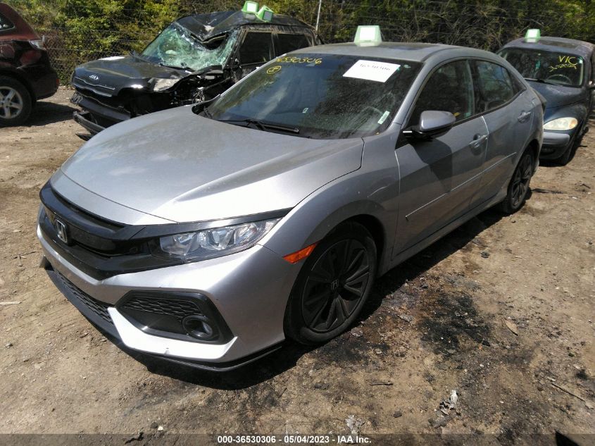 2019 HONDA CIVIC HATCHBACK EX - SHHFK7H64KU209914