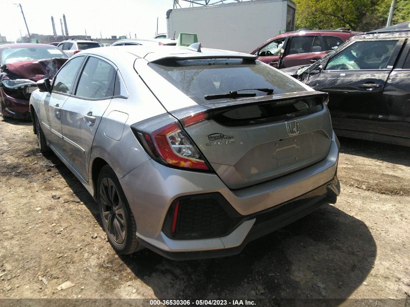 2019 HONDA CIVIC HATCHBACK EX - SHHFK7H64KU209914