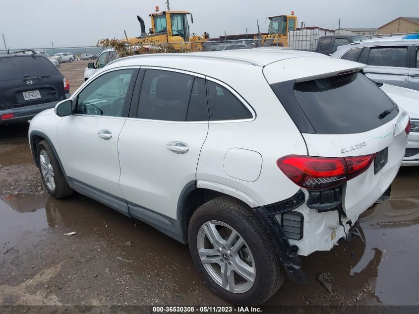 2021 MERCEDES-BENZ GLA GLA 250 - W1N4N4GB1MJ125454