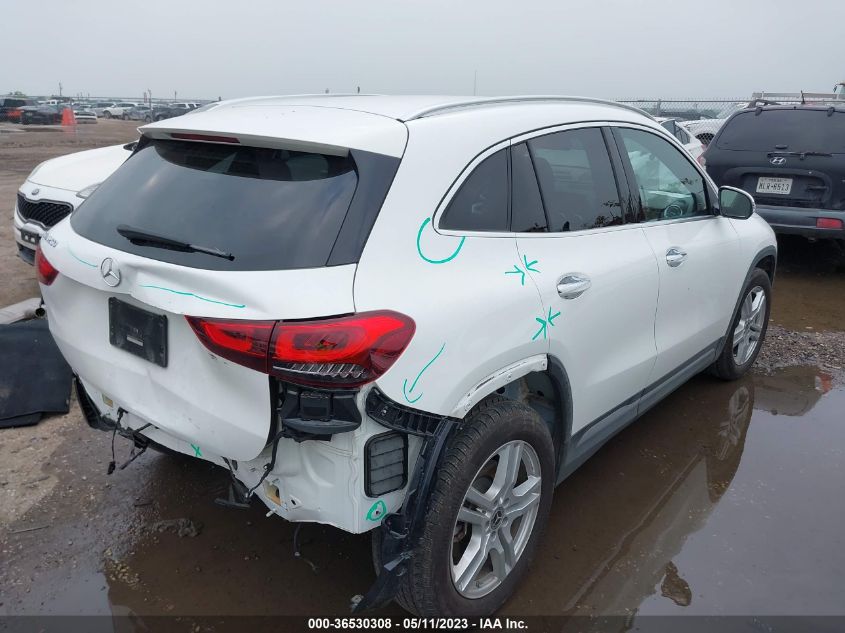 2021 MERCEDES-BENZ GLA GLA 250 - W1N4N4GB1MJ125454