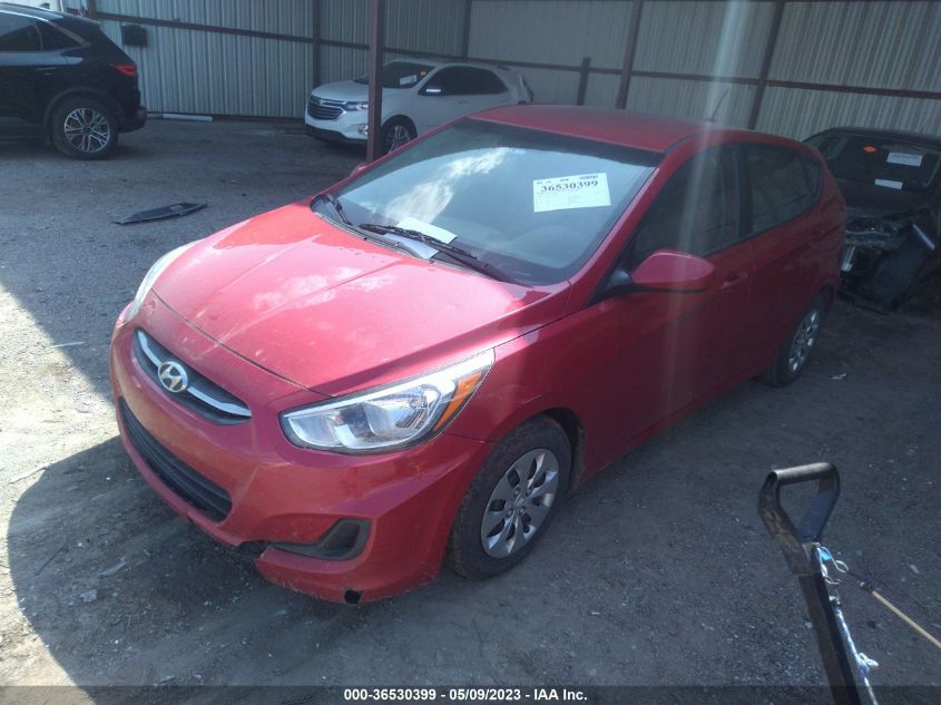 2016 HYUNDAI ACCENT SE - KMHCT5AE3GU268390