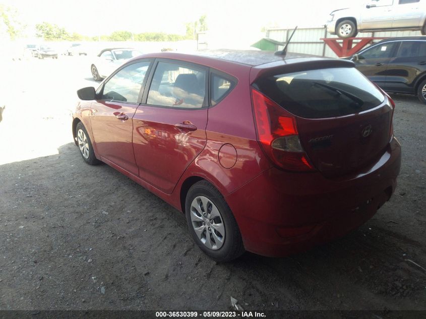 2016 HYUNDAI ACCENT SE - KMHCT5AE3GU268390