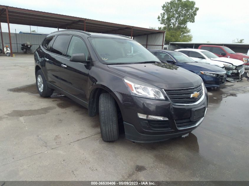 2017 CHEVROLET TRAVERSE LS - 1GNKRFKD8HJ199233