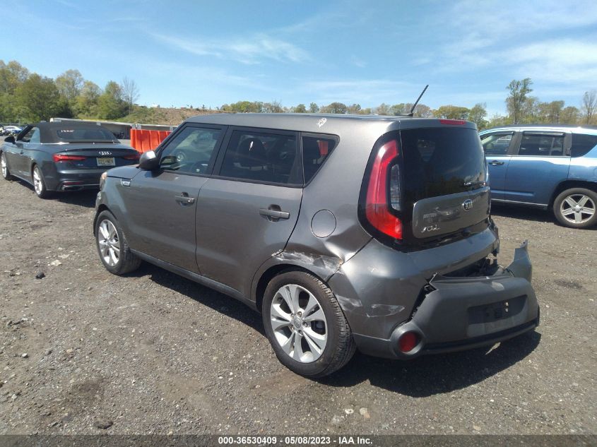 2015 KIA SOUL + - KNDJP3A54F7127104