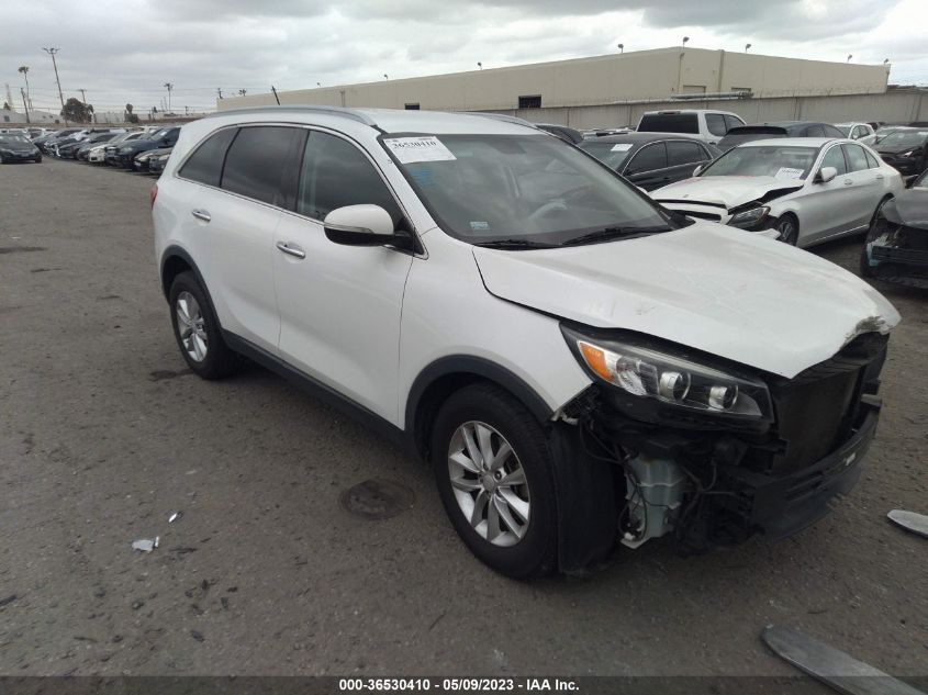 2017 KIA SORENTO LX - 5XYPG4A37HG259245