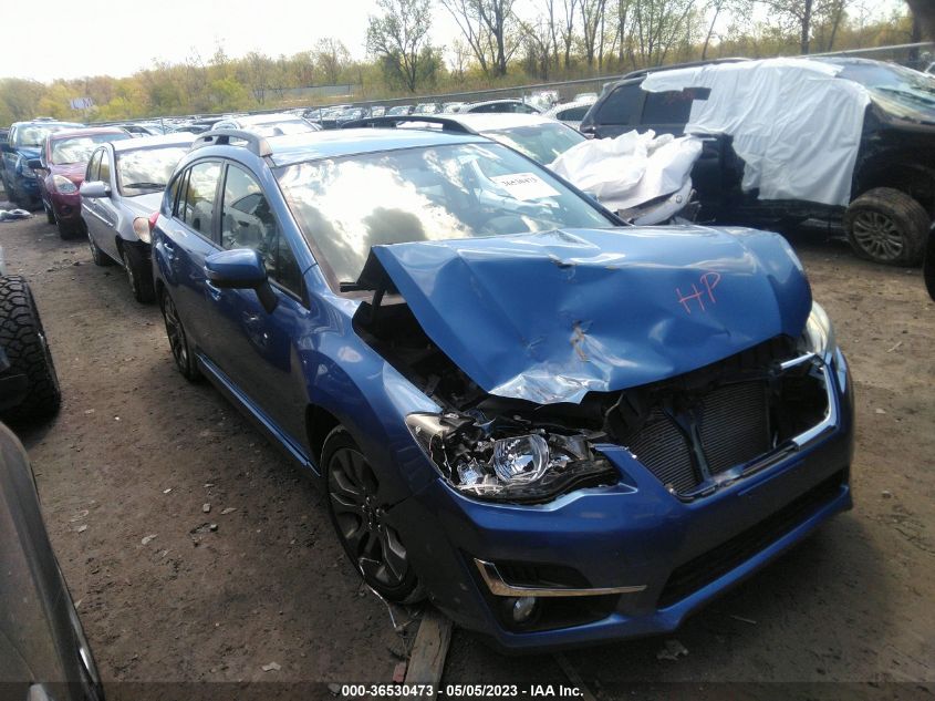 2016 SUBARU IMPREZA WAGON 2.0I SPORT LIMITED - JF1GPAU68G8235133