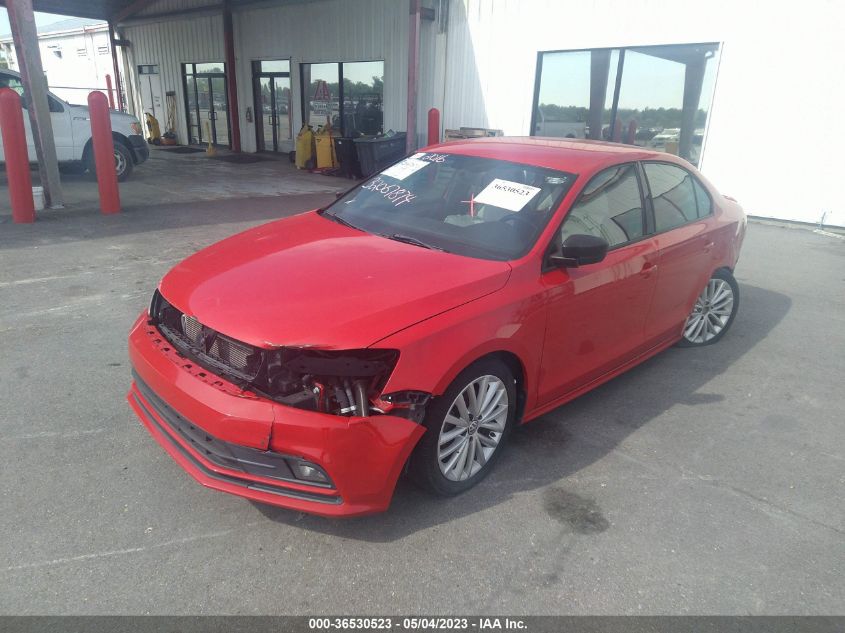 2016 VOLKSWAGEN JETTA SEDAN 1.8T SPORT - 3VWD17AJ6GM285449