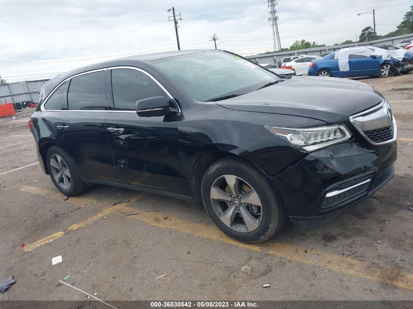 2014 ACURA MDX - 5FRYD3H29EB004716