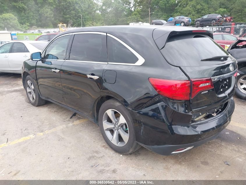 2014 ACURA MDX - 5FRYD3H29EB004716