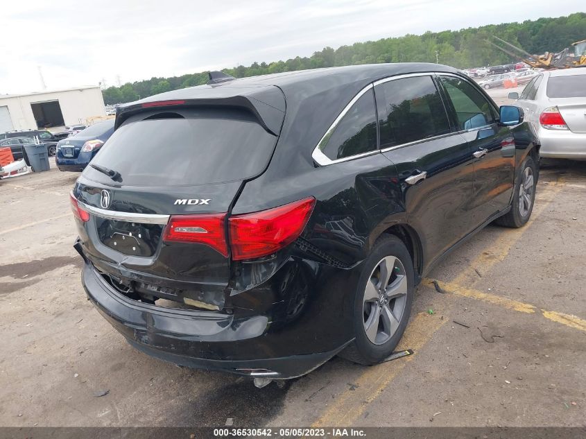 2014 ACURA MDX - 5FRYD3H29EB004716