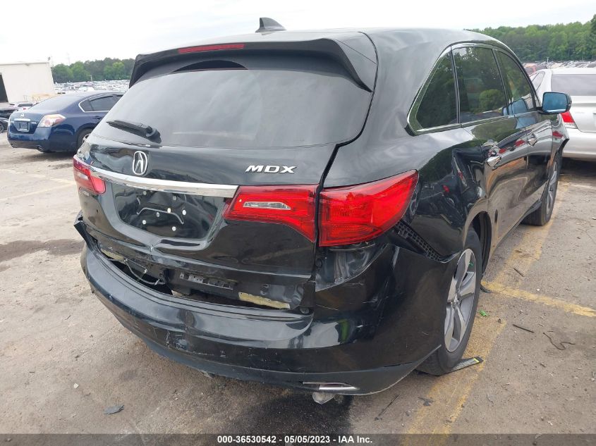 2014 ACURA MDX - 5FRYD3H29EB004716