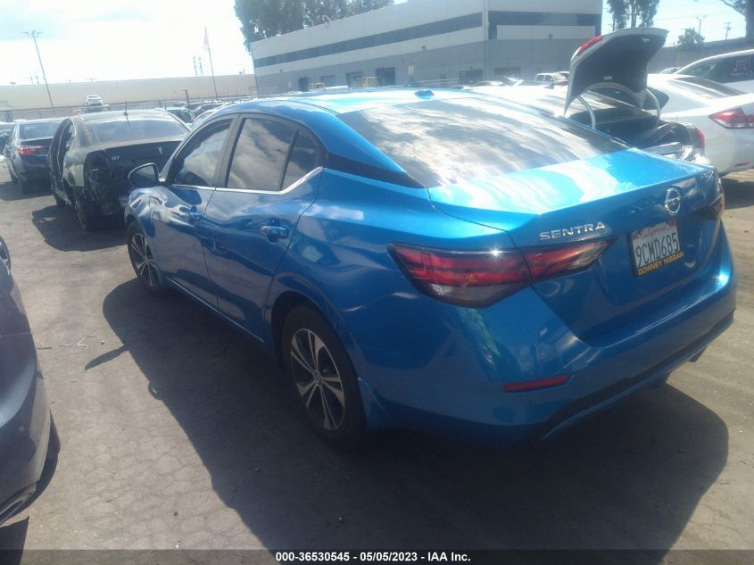 2022 NISSAN SENTRA SV - 3N1AB8CV8NY286104