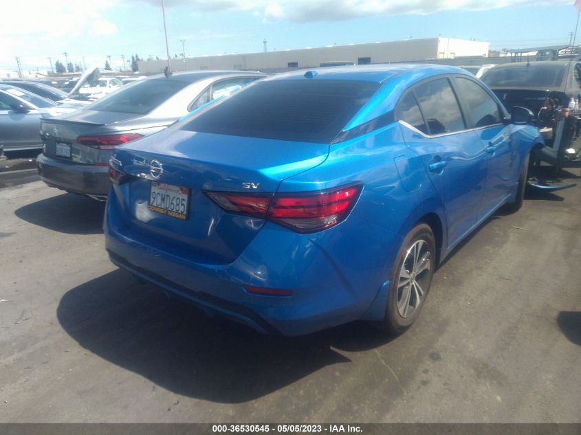 2022 NISSAN SENTRA SV - 3N1AB8CV8NY286104