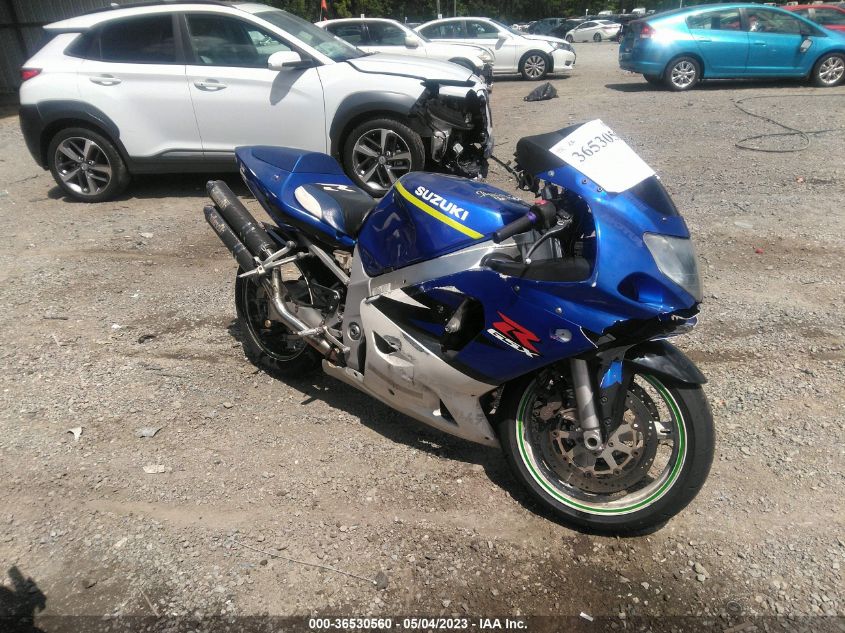 2002 SUZUKI GSX-R600 - JS1GN7BA322104529