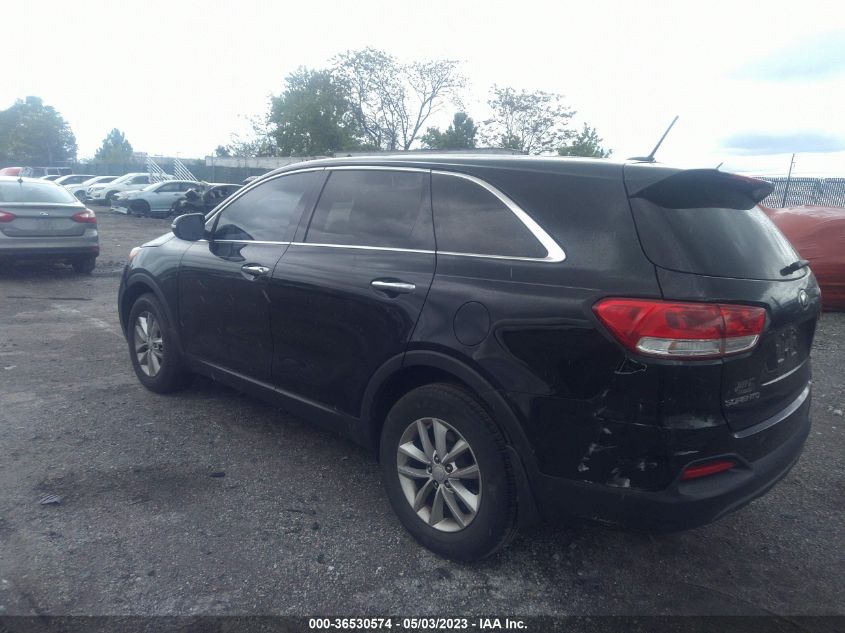 2016 KIA SORENTO L - 5XYPG4A39GG166970