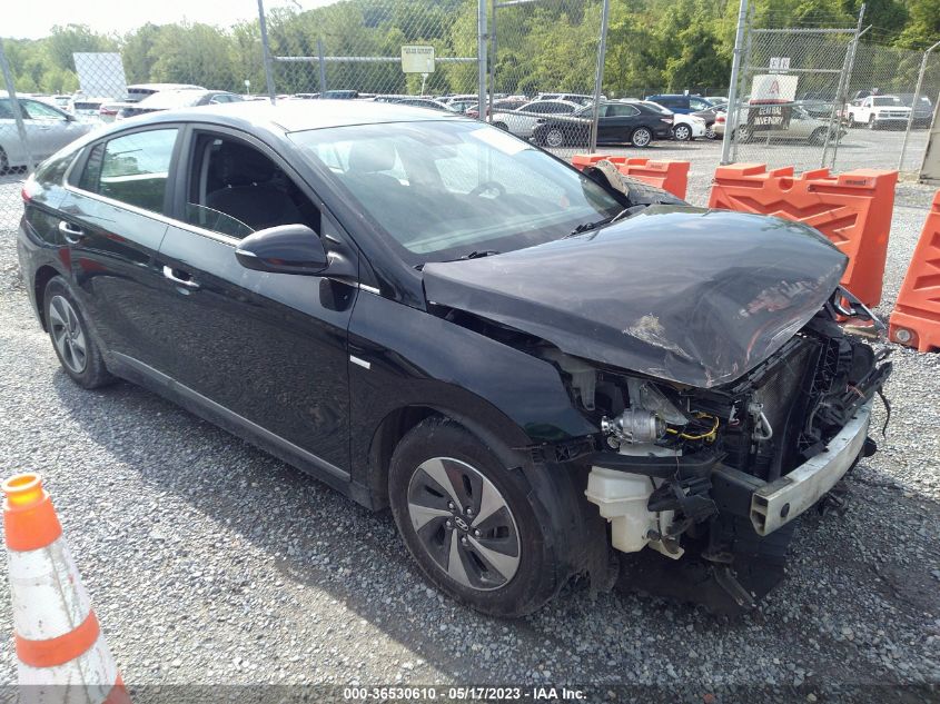 2017 HYUNDAI IONIQ HYBRID SEL - KMHC75LC3HU031397