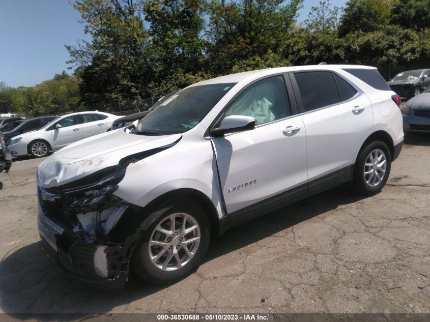 2022 CHEVROLET EQUINOX LT - 3GNAXUEV9NL259731